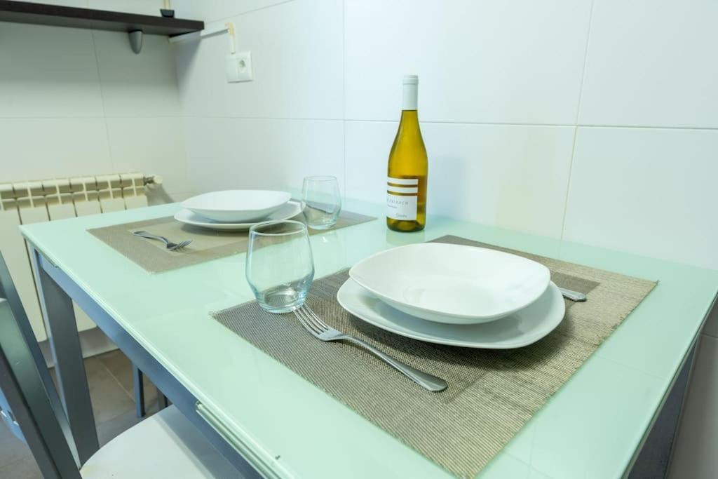 Apartamento En El Corazon De La Ciudad Con Parking Santander Zewnętrze zdjęcie